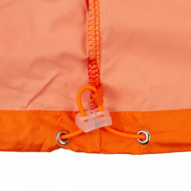 Ветровка Unit Kivach, оранжевая с логотипом в Екатеринбурге заказать по выгодной цене в кибермаркете AvroraStore