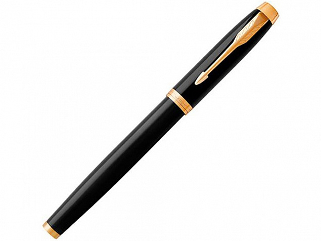 Ручка Parker роллер IM Core Black GT с логотипом в Екатеринбурге заказать по выгодной цене в кибермаркете AvroraStore