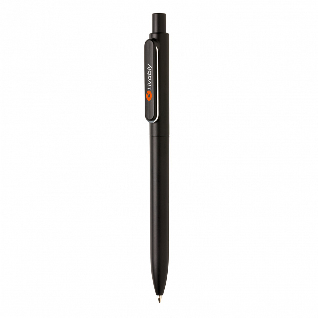 Ручка X6, черный с логотипом в Екатеринбурге заказать по выгодной цене в кибермаркете AvroraStore
