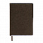 Ежедневник недатированный Montrose, А5, коричневый, кремовый блок, графитовый срез с логотипом в Екатеринбурге заказать по выгодной цене в кибермаркете AvroraStore