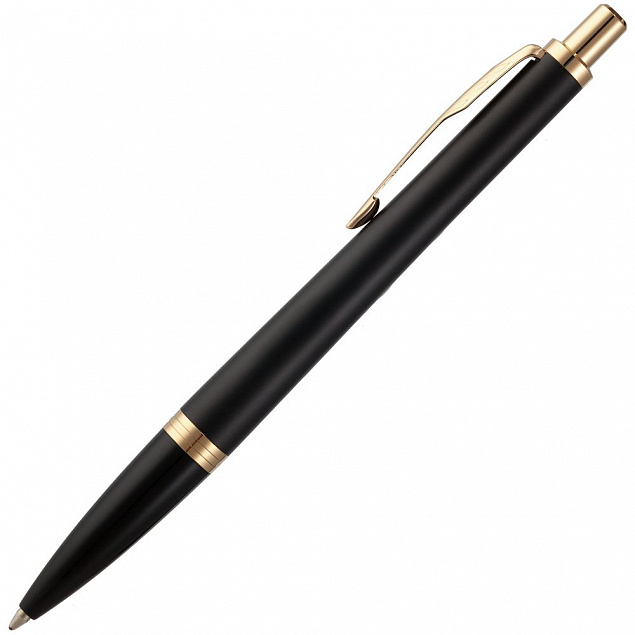 Ручка шариковая Parker Urban Core K309 Muted Black GT M с логотипом в Екатеринбурге заказать по выгодной цене в кибермаркете AvroraStore