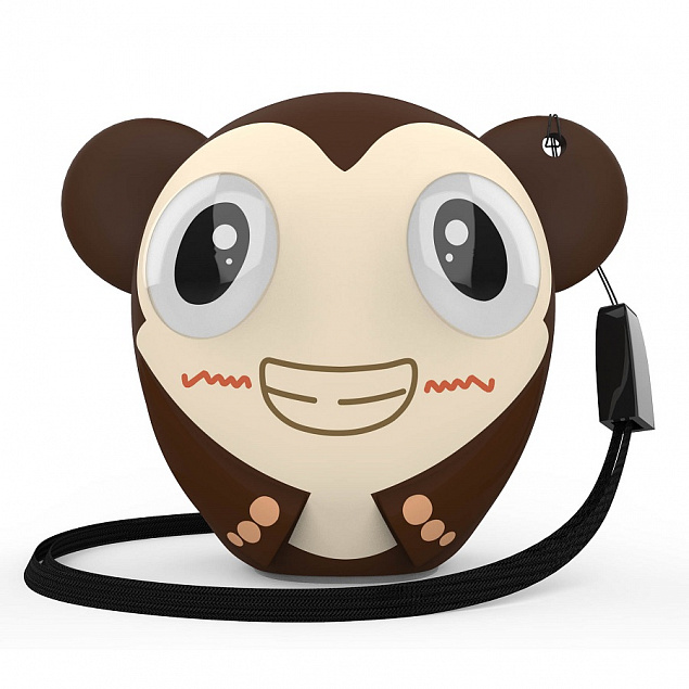 Беспроводная колонка Hiper ZOO Katy, Monkey с логотипом в Екатеринбурге заказать по выгодной цене в кибермаркете AvroraStore