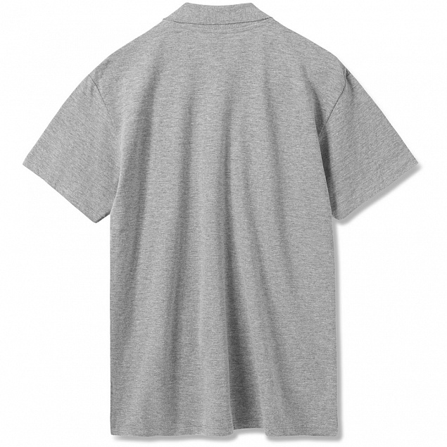 Рубашка поло мужская SUMMER 170, бежевая с логотипом в Екатеринбурге заказать по выгодной цене в кибермаркете AvroraStore