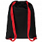 Рюкзак Nock, черный с красной стропой с логотипом в Екатеринбурге заказать по выгодной цене в кибермаркете AvroraStore