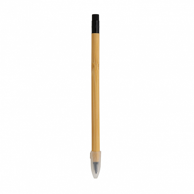 Вечный карандаш из бамбука FSC® с ластиком с логотипом в Екатеринбурге заказать по выгодной цене в кибермаркете AvroraStore