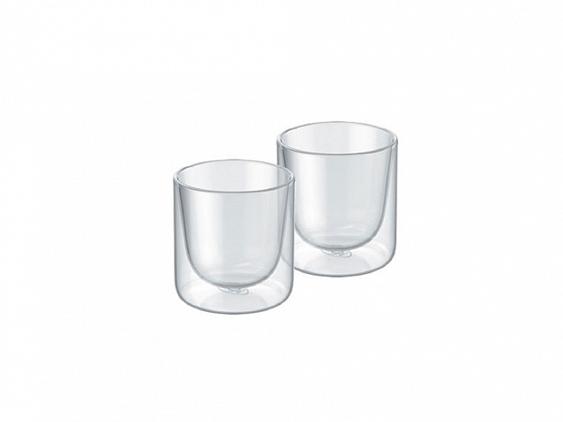 Набор стаканов из двойного стекла ALFI, 80мл с логотипом в Екатеринбурге заказать по выгодной цене в кибермаркете AvroraStore