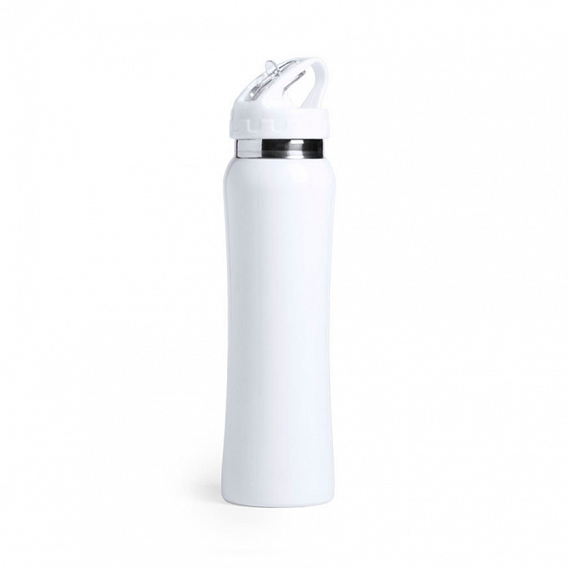 Бутылка для воды SMALY с трубочкой, нержавеющая сталь с логотипом в Екатеринбурге заказать по выгодной цене в кибермаркете AvroraStore