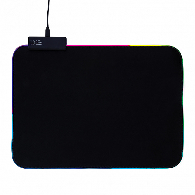 Игровой коврик для мыши с RGB-подсветкой с логотипом в Екатеринбурге заказать по выгодной цене в кибермаркете AvroraStore