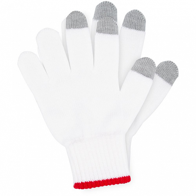 Сенсорные перчатки на заказ Guanti Tok, полушерсть с логотипом в Екатеринбурге заказать по выгодной цене в кибермаркете AvroraStore