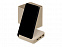 Настольный органайзер Cubic из пшеничного волокна с функцией беспроводной зарядки и выходами USB с логотипом в Екатеринбурге заказать по выгодной цене в кибермаркете AvroraStore