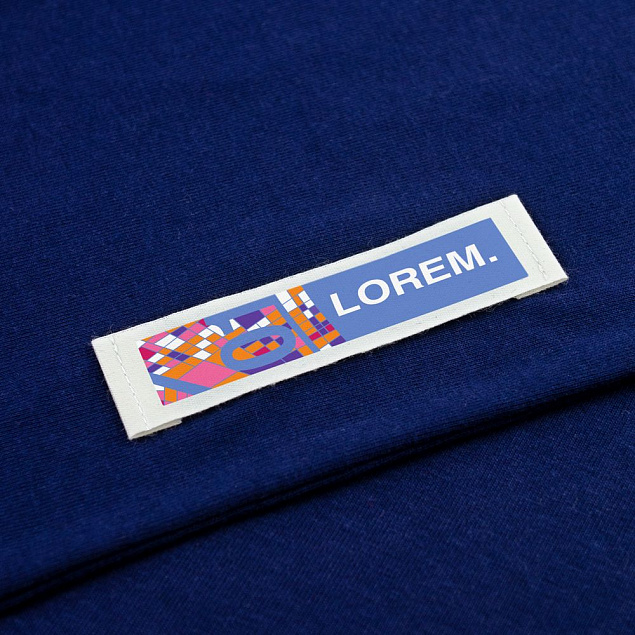 Лейбл хлопковый Doni, S, беленый с логотипом в Екатеринбурге заказать по выгодной цене в кибермаркете AvroraStore