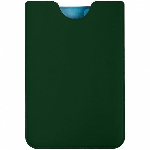 Чехол для карточки Dorset, зеленый с логотипом в Екатеринбурге заказать по выгодной цене в кибермаркете AvroraStore