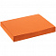 Коробка самосборная Flacky Slim, оранжевая с логотипом в Екатеринбурге заказать по выгодной цене в кибермаркете AvroraStore