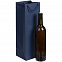 Пакет под бутылку Vindemia, синий с логотипом в Екатеринбурге заказать по выгодной цене в кибермаркете AvroraStore