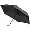 Зонт складной Luft Trek, черный с логотипом в Екатеринбурге заказать по выгодной цене в кибермаркете AvroraStore