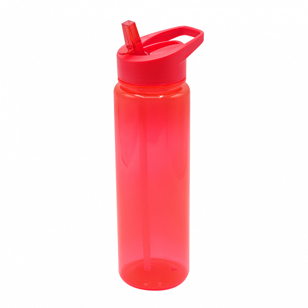 Пластиковая бутылка Jogger, красный с логотипом в Екатеринбурге заказать по выгодной цене в кибермаркете AvroraStore