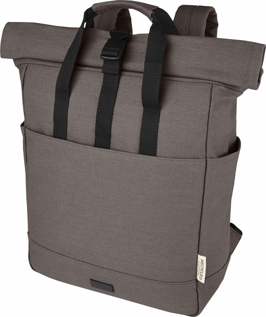 Рюкзак для 15-дюймового ноутбука Joey со сворачивающимся верхом с логотипом в Екатеринбурге заказать по выгодной цене в кибермаркете AvroraStore