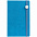 Ежедневник Nova Round, недатированный, голубой с логотипом в Екатеринбурге заказать по выгодной цене в кибермаркете AvroraStore