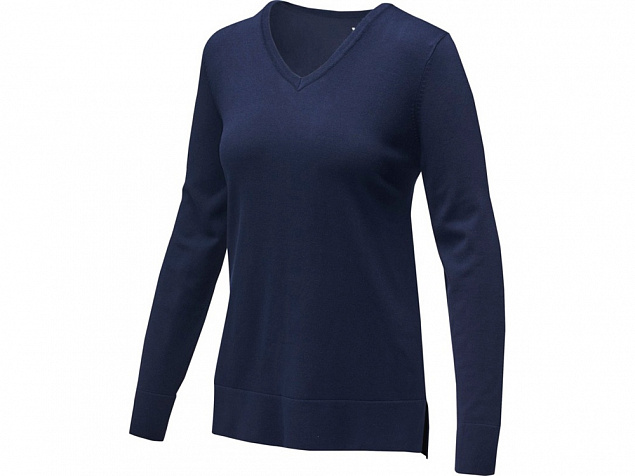 Пуловер Stanton с V-образным вырезом, женский с логотипом в Екатеринбурге заказать по выгодной цене в кибермаркете AvroraStore