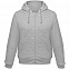 Толстовка мужская Hooded Full Zip серый меланж с логотипом в Екатеринбурге заказать по выгодной цене в кибермаркете AvroraStore