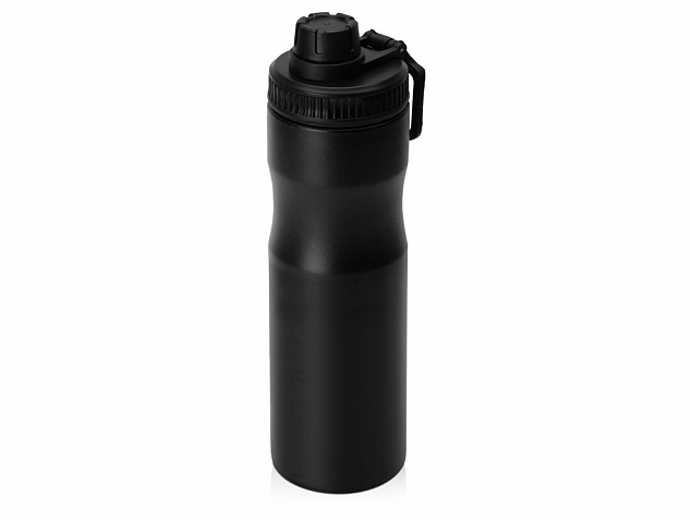 Бутылка для воды Supply Waterline, нерж сталь, 850 мл, черный с логотипом в Екатеринбурге заказать по выгодной цене в кибермаркете AvroraStore