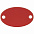 Шильдик металлический Alfa Oval, красный с логотипом в Екатеринбурге заказать по выгодной цене в кибермаркете AvroraStore