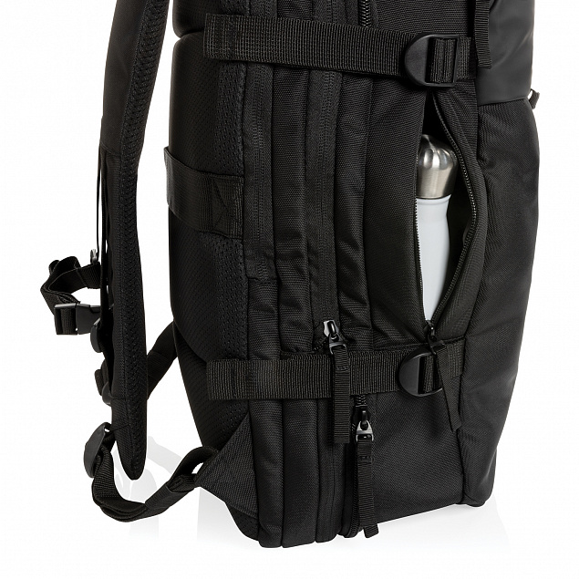 Рюкзак для путешествий Swiss Peak из rPET AWARE™ с регулируемым объемом, 15.6" с логотипом в Екатеринбурге заказать по выгодной цене в кибермаркете AvroraStore