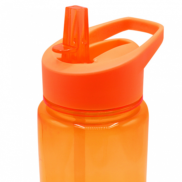Пластиковая бутылка Jogger, оранжевый с логотипом в Екатеринбурге заказать по выгодной цене в кибермаркете AvroraStore
