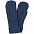 Варежки Heat Trick, синий меланж с логотипом в Екатеринбурге заказать по выгодной цене в кибермаркете AvroraStore