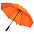 Зонт-трость Color Play, оранжевый с логотипом в Екатеринбурге заказать по выгодной цене в кибермаркете AvroraStore