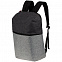 Рюкзак для ноутбука Burst Argentum, серый с темно-серым с логотипом в Екатеринбурге заказать по выгодной цене в кибермаркете AvroraStore