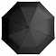 Зонт складной Comfort, черный с логотипом в Екатеринбурге заказать по выгодной цене в кибермаркете AvroraStore