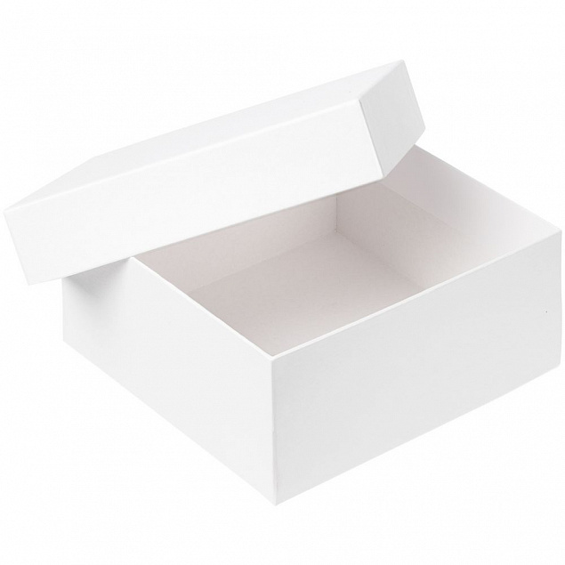 Коробка Satin, малая, белая с логотипом в Екатеринбурге заказать по выгодной цене в кибермаркете AvroraStore