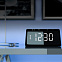 Часы настольные Bridge с функцией беспроводной зарядки с логотипом в Екатеринбурге заказать по выгодной цене в кибермаркете AvroraStore