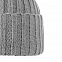 Шапка Norfold, светло-серый меланж с логотипом в Екатеринбурге заказать по выгодной цене в кибермаркете AvroraStore
