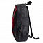 Рюкзак PLUS, чёрный/красный, 44 x 26 x 12 см, 100% полиэстер 600D с логотипом в Екатеринбурге заказать по выгодной цене в кибермаркете AvroraStore