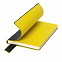 Бизнес-блокнот "Trendi", 130*210 мм, черно-желтый, мягкая обложка, в линейку с логотипом в Екатеринбурге заказать по выгодной цене в кибермаркете AvroraStore