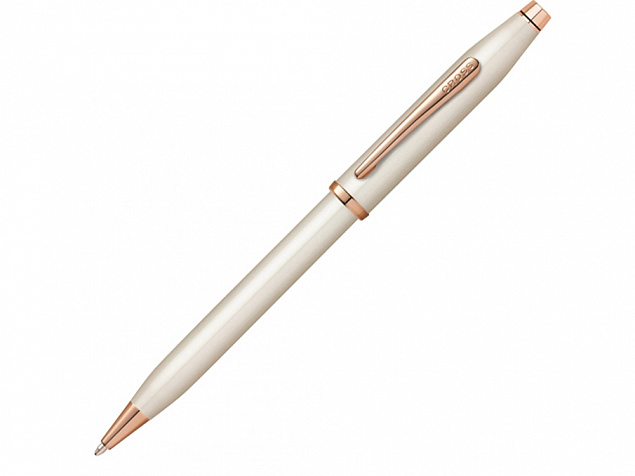 Шариковая ручка Cross Century II Pearlescent White Lacquer с логотипом в Екатеринбурге заказать по выгодной цене в кибермаркете AvroraStore