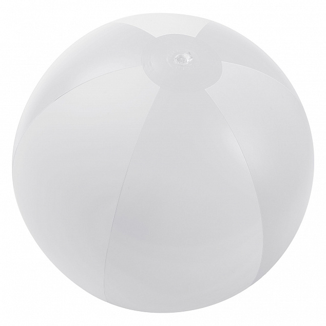Надувной пляжный мяч Jumper, белый с логотипом в Екатеринбурге заказать по выгодной цене в кибермаркете AvroraStore