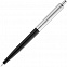 Ручка шариковая Senator Point Metal, черная с логотипом в Екатеринбурге заказать по выгодной цене в кибермаркете AvroraStore