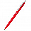 Ручка шариковая Dot - Красный PP с логотипом в Екатеринбурге заказать по выгодной цене в кибермаркете AvroraStore