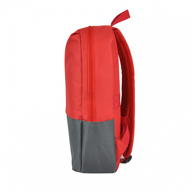 Рюкзак Eclat, красный/серый, 43 x 31 x 10 см, 100% полиэстер 600D с логотипом в Екатеринбурге заказать по выгодной цене в кибермаркете AvroraStore