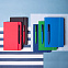 Бизнес-блокнот  "Silky", формат А5,  обложка твердая,  блок в клетку с логотипом в Екатеринбурге заказать по выгодной цене в кибермаркете AvroraStore