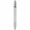 Ручка-брелок Construction Micro, белый с логотипом в Екатеринбурге заказать по выгодной цене в кибермаркете AvroraStore