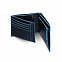 Портмоне Piquadro Blue Square, черное с логотипом в Екатеринбурге заказать по выгодной цене в кибермаркете AvroraStore