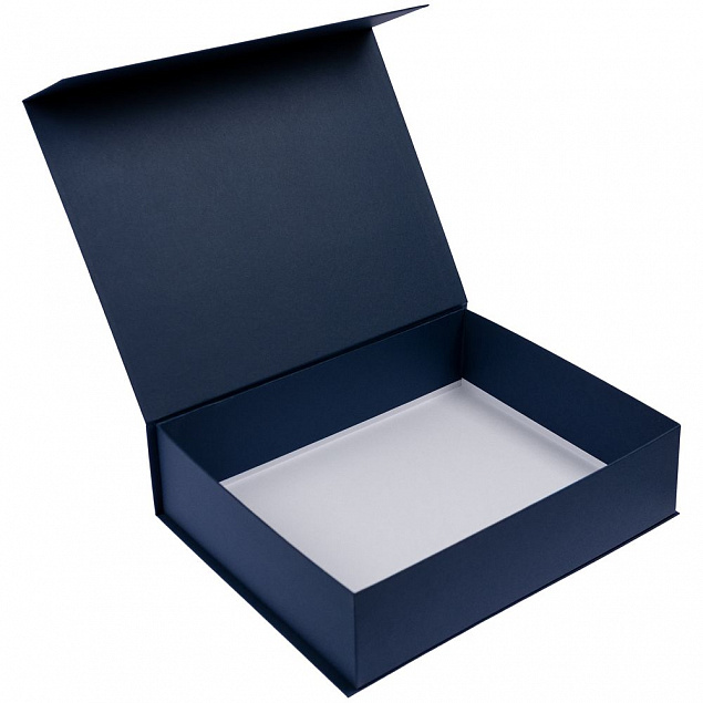 Коробка Koffer, синяя с логотипом в Екатеринбурге заказать по выгодной цене в кибермаркете AvroraStore