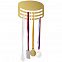 Медальница Steel Hanger, золотистая с логотипом в Екатеринбурге заказать по выгодной цене в кибермаркете AvroraStore