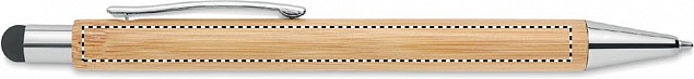 Бамбуковая ручка стилус с логотипом в Екатеринбурге заказать по выгодной цене в кибермаркете AvroraStore