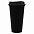 Стакан с крышкой Color Cap Black, черный с логотипом в Екатеринбурге заказать по выгодной цене в кибермаркете AvroraStore