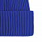 Шапка Yong, синяя с логотипом в Екатеринбурге заказать по выгодной цене в кибермаркете AvroraStore